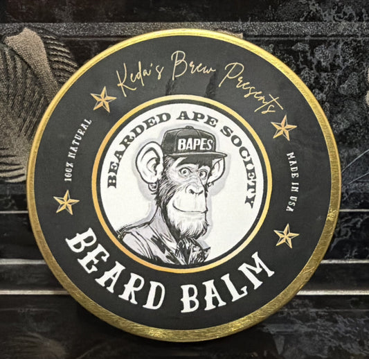 Keda's Brew Presents: The Bearded Ape Society Beard Balm image 0