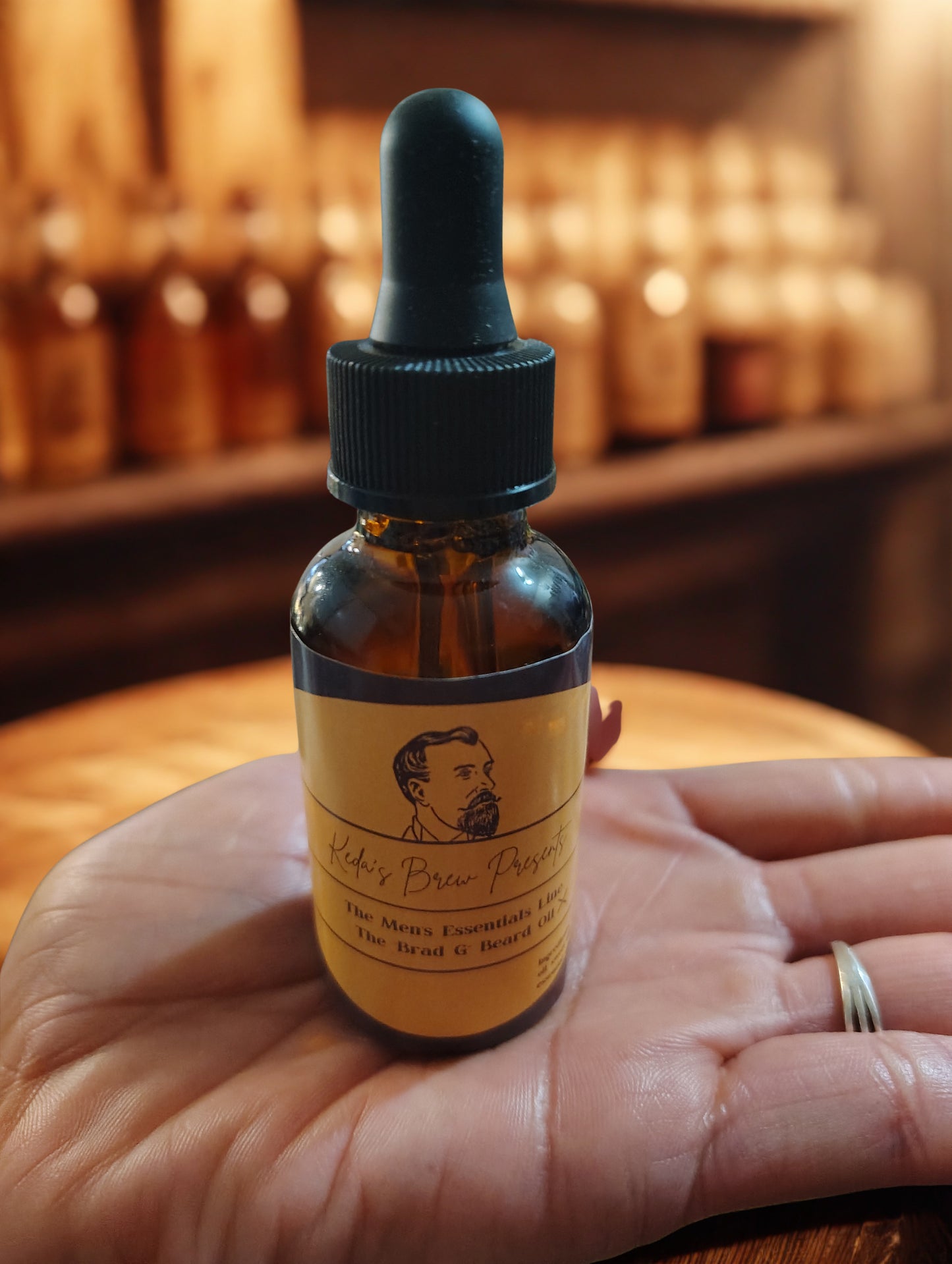 Keda's Brew Presents: The "Brad G" Beard oil (Limited Edition)